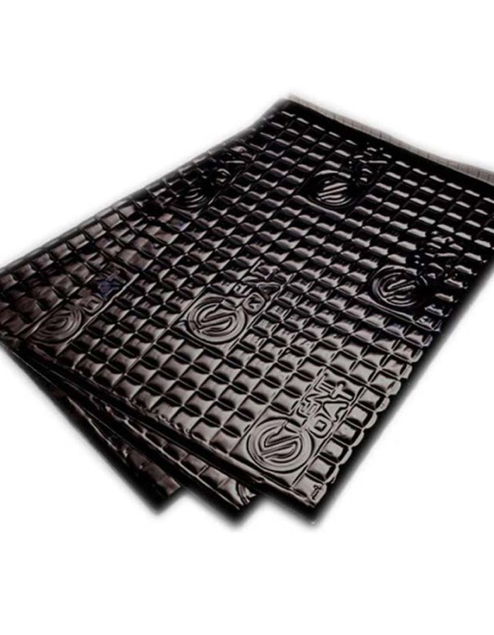 SILENT COAT Extra Mat Black Bulk Pack 3mm Σετ 30 φύλλα (Αντικραδασμικό Φύλλο Αυτοκινήτου 375x250mm)
